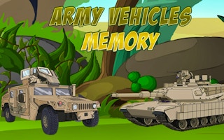 Army Vehicles Memory