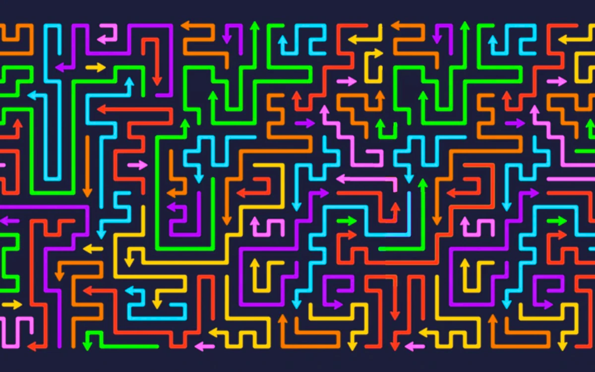 Play Arrow Escape - Maze Puzzle — free online Puzzle game