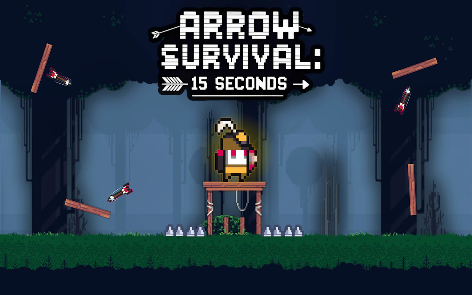 Arrow Survival - 15 Seconds — free online arcade game on Glaze Games