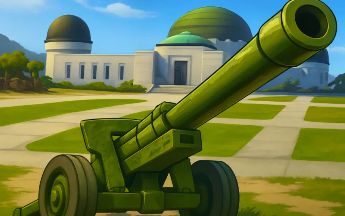 Play Artillery Time — free online War game