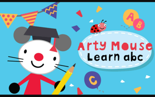Arty Mouse Learn Abc game cover