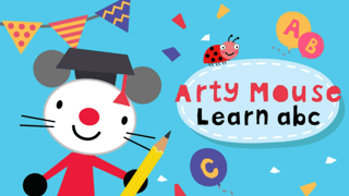 Arty Mouse Learn Abc game cover