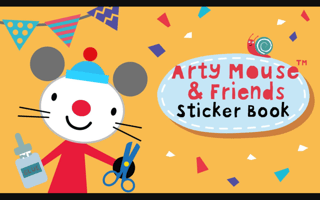 Arty Mouse Sticker Book game cover