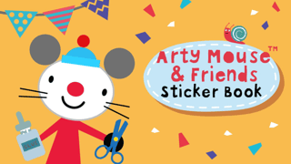Arty Mouse Sticker Book game cover