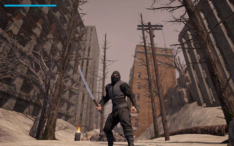Ashen Ninja - Rust and Katana game thumbnail