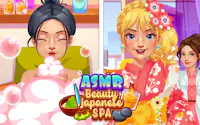 የASMR ውበት የጃፓን እስፓ