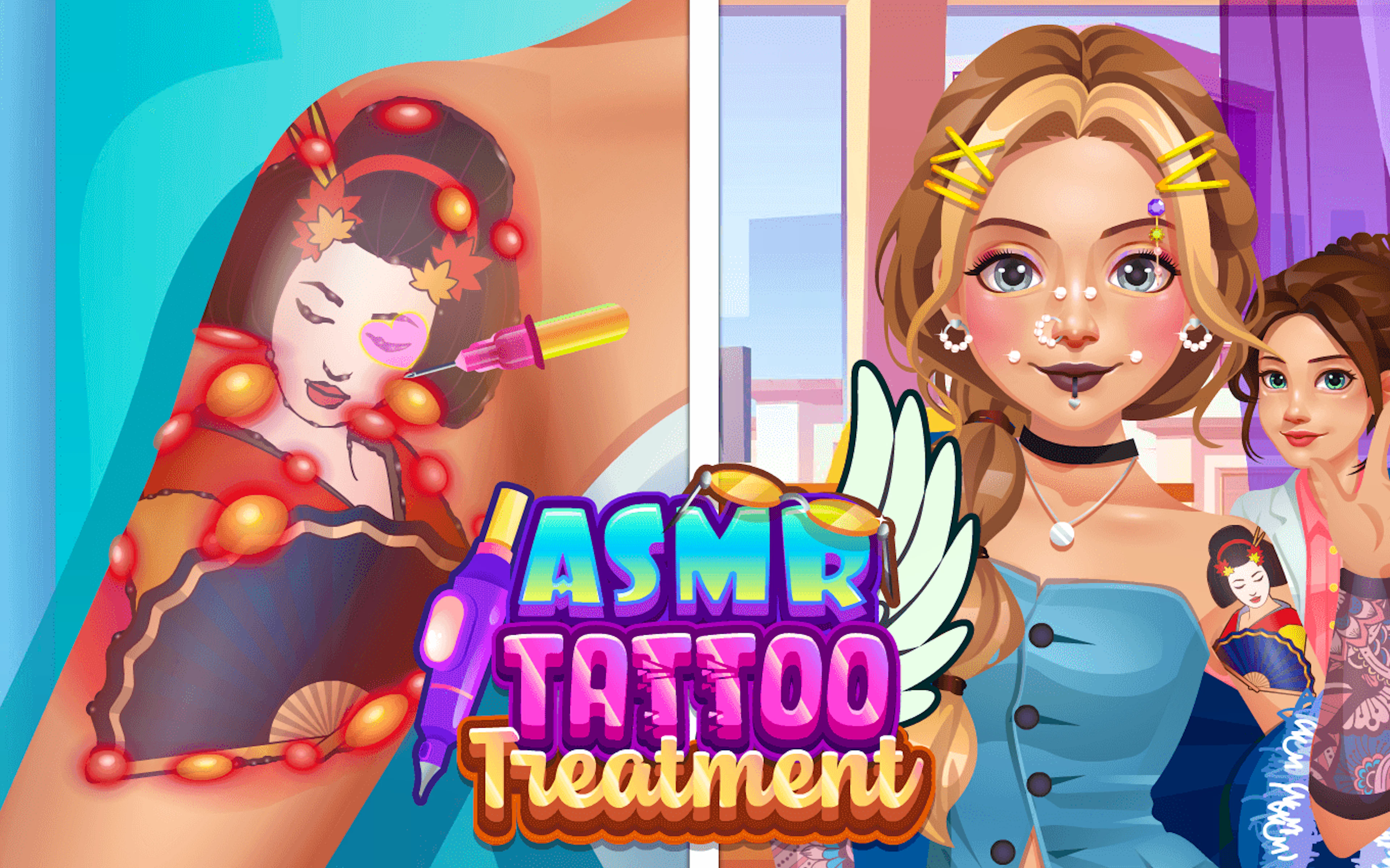 ASMR Tattoo Treatment