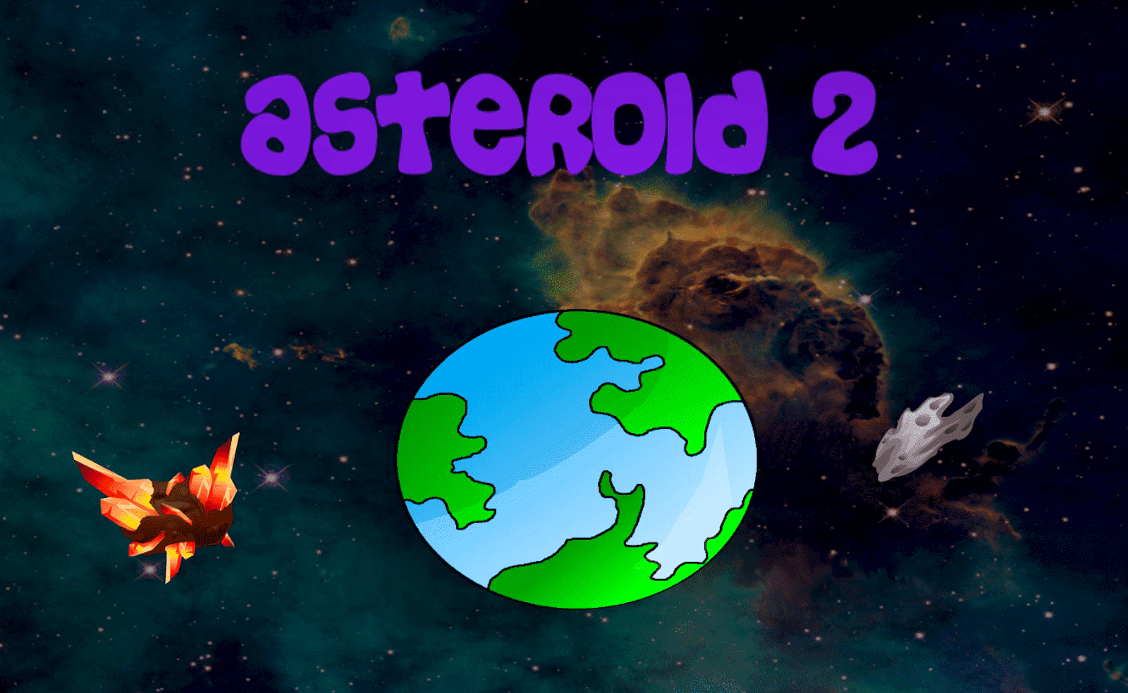 Asteroid 2 — free online action game on Glaze Games