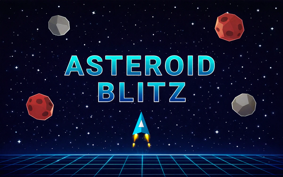 Play Asteroid Blitz — free online Arcade game