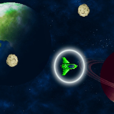 Asteroid Space By Gamepix