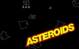 Asteroids game cover