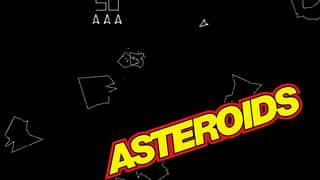Asteroids game cover