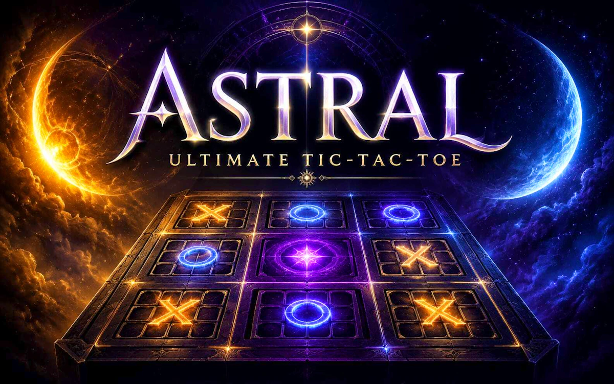 Astral: Ultimate Tic Tac Toe game thumbnail