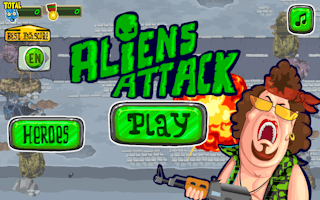 Aliens Attack game cover