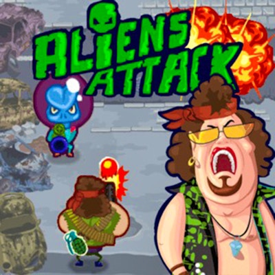 Aliens Attack By Gamepix