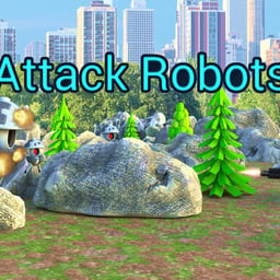 Juega gratis a Attack Robots