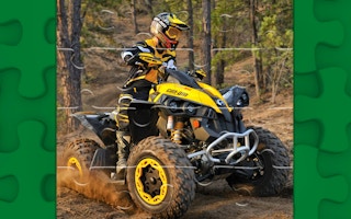 Atv Offroad Puzzle game cover