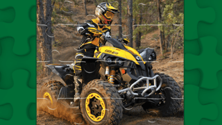 Atv Offroad Puzzle game cover