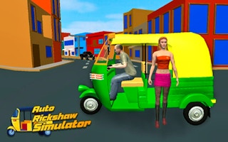 Auto Rickshaw Simulator game cover