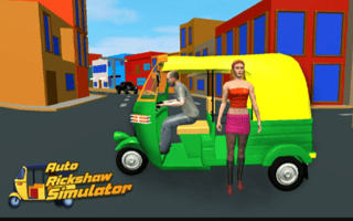Auto Rickshaw Simulator game cover