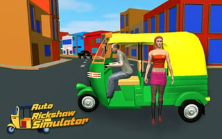 Auto Rickshaw Simulator game cover