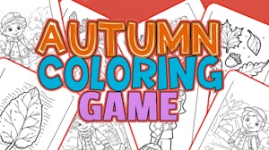 Image for Autumn Coloring Game