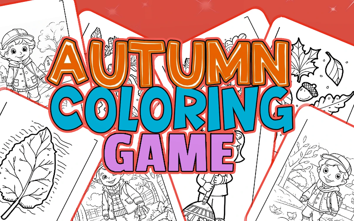 Play Autumn Coloring Game — free online Kids game