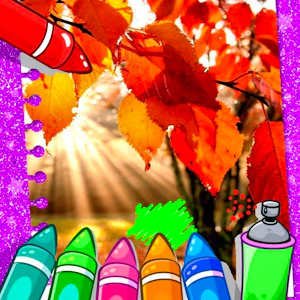 Autumn Coloring Game Thumbnail