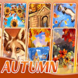 Autumn Coloring Seasons Pages