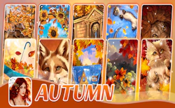 Autumn Coloring Seasons Pages