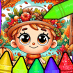 Autumn Coloring Seasons Pages - Play Free Best kids Online Game on JangoGames.com