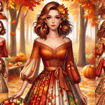Autumn Fashion Game For Girls - Play Free Best kids Online Game on JangoGames.com