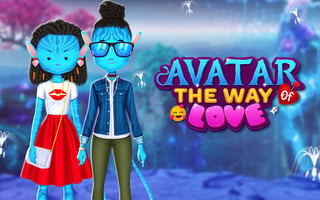 Avatar The Way Of Love Dress-up game cover