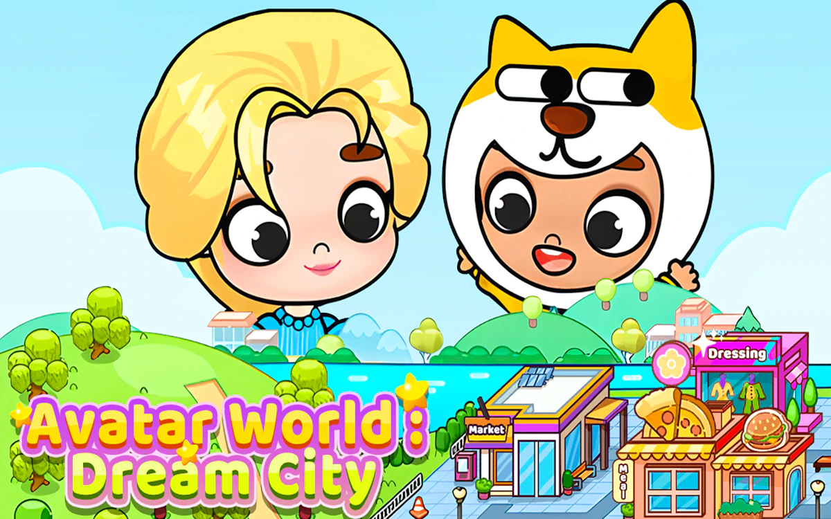 Play Avatar World Dream City — free online Games For Girls game