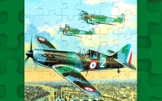 Aviation Art Air Combat Puzzle game cover