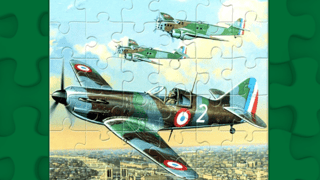 Aviation Art Air Combat Puzzle game cover