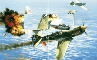Aviation Art Air Combat Slide game cover