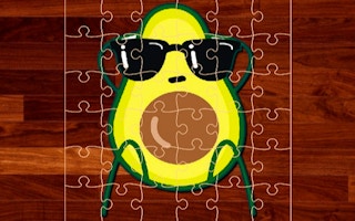 Avocado Puzzle Time game cover