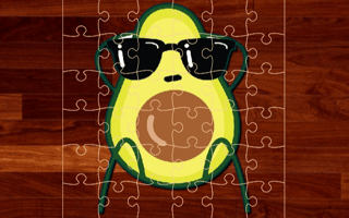 Avocado Puzzle Time game cover