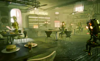 Jeu d'Observation - Le Bar Robot