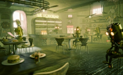 Awareness Game - The Robot Bar game