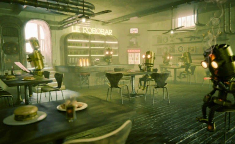 Awareness Game - The Robot Bar game preview