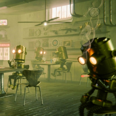 Awareness Game - The Robot Bar By Gamepix