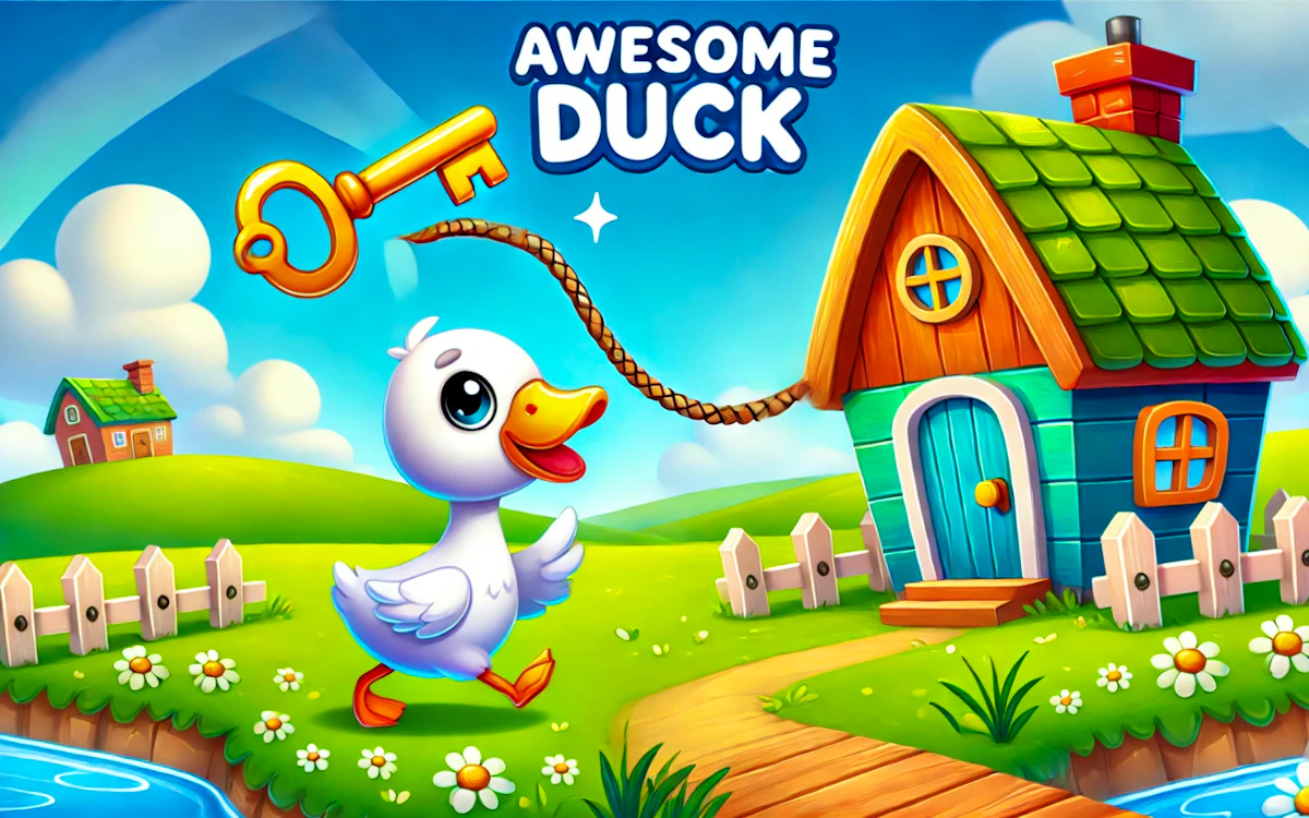 Play Awesome Duck — free online Adventure game