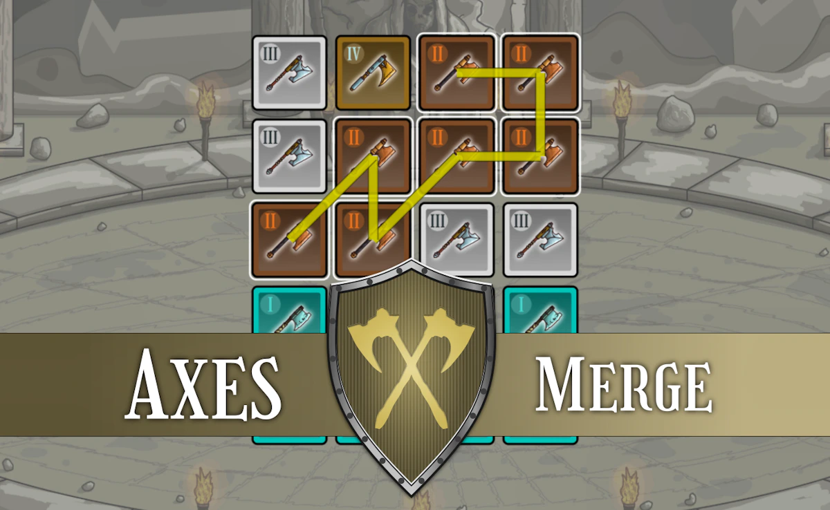 Play Axes Merge — free online Board game