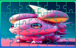 Axolotl Jigsaw Picture Puzzle