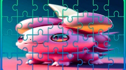 Axolotl Jigsaw Picture Puzzle