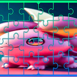 Axolotl Jigsaw Picture Puzzle