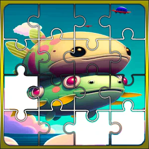 Axolotl Jigsaw Picture Puzzle Thumbnail