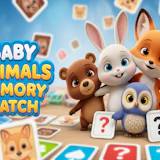 Baby Animals Memory Match